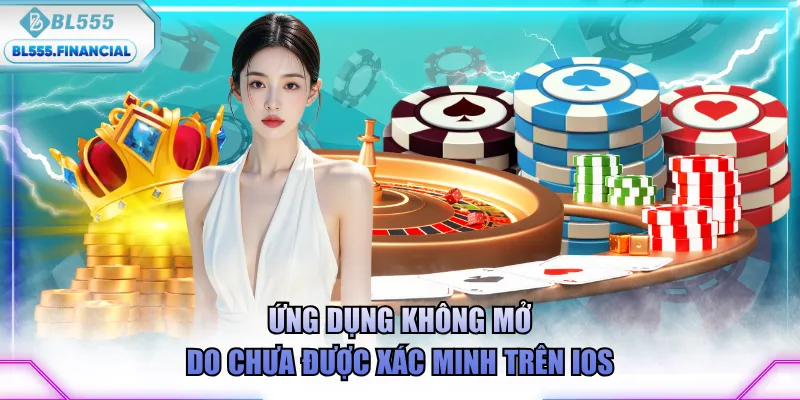 Ứng dụng không mở do chưa được xác minh trên iOS